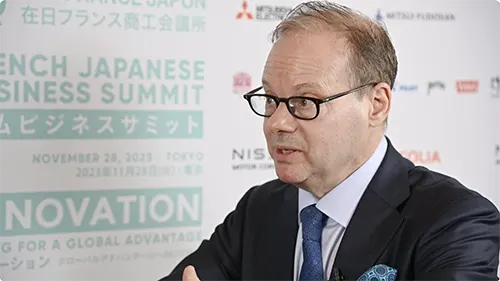 ジェローム・シュシャン、在日フランス商工会議所 　会頭